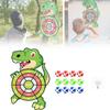 Board Dinosaur Dart Set Kids Toys Age 3 To 12 Year Old 12 Sticky Gifts Balls
