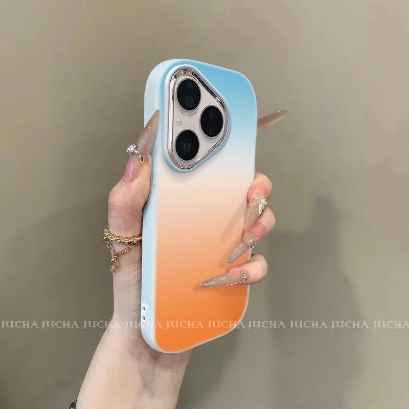 Applicable to huawei pura mobile phone case advanced sense creative fashion purapro simple dopamine gradual change