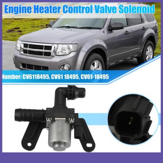 Car Engine Heater Control Valve Solenoid CV6118495 fit for Ford Escape 2013-