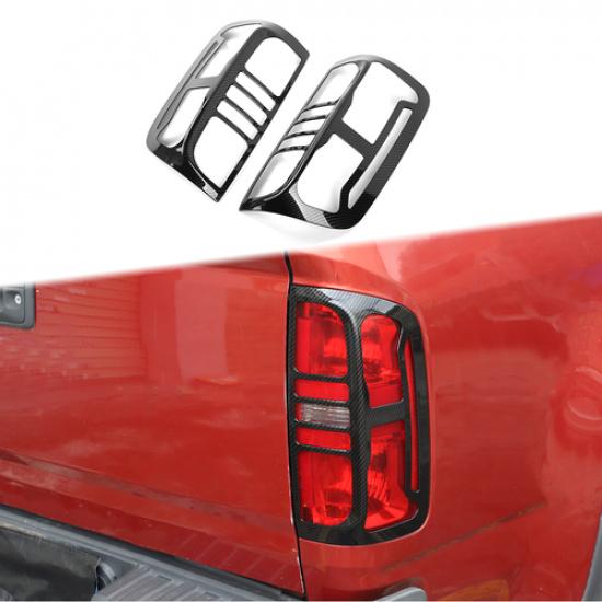 2x Taillight Taillamp Tail Light Lamp Guard Bezels For 2014- Chevy Colorado