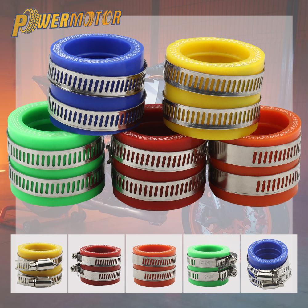 Motorcycle Carburetor Adapter Inlet Intake Pipe Rubber 35MM 40MM For KOSO OKO Mikuni PWK Universal 2/4 Stroke Engine Motocross