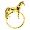12Pcs Standing Horse Shape Napkin Ring Animal Napkin Ring Holders for Christmas Thanksgiving Banquet Decor