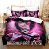 3D Print Juri Han Game Street Fighter Bedding Set Cartoon Anime three-piece set Adult Kid Bedroom Duvetcover Sets