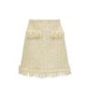 VEROMODA 2025 Spring Tassel Sequin A-Line Mini Skirt