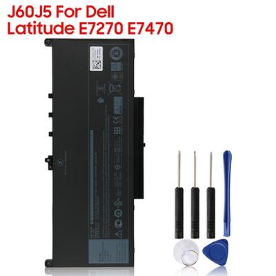 Rechargeable Lithium Battery For Dell Latitude E7470 E7270 R1V85 MC34Y MC34Y 451-BBSX J60J5 Laptop Battery 55Wh 6874mAh