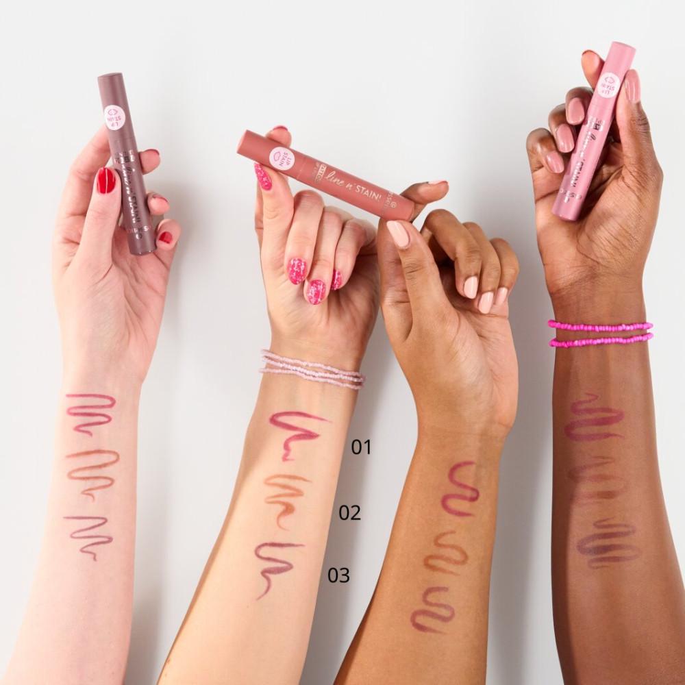 Essence Tattoo Line n' Stain Lippenstift! - 