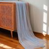White Pearl Tulle Tablecloth Tulle Table Runner  White Tablecloth Wedding Veil Fabrics for Wedding Arch Dessert Table Decoration