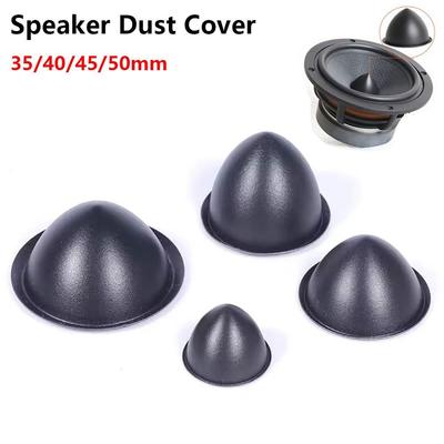 1/4Pcs 35/40/45/50mm Speaker Dust Cover Black Protective Sleeve  Speaker Repair Parts Accessories