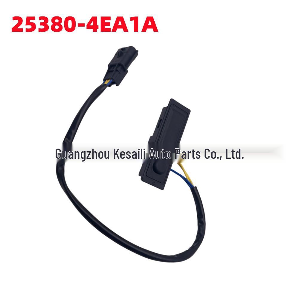 Nissan Qashqai J11 Rear Tailgate Handle Cover & Trunk Button 25380-4EA1A Plastic