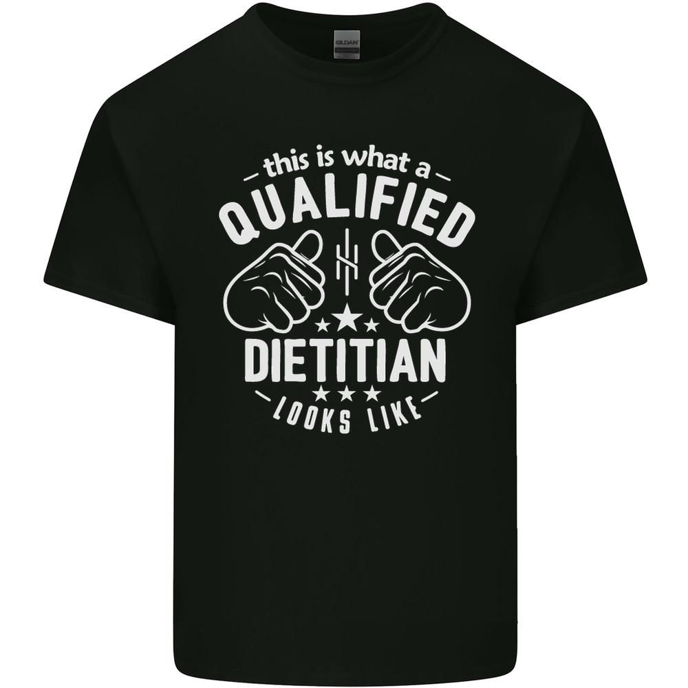 A Qualified Dietician Looks Like Mens Light Cotton T-Shirt Unisex T-Shirt S