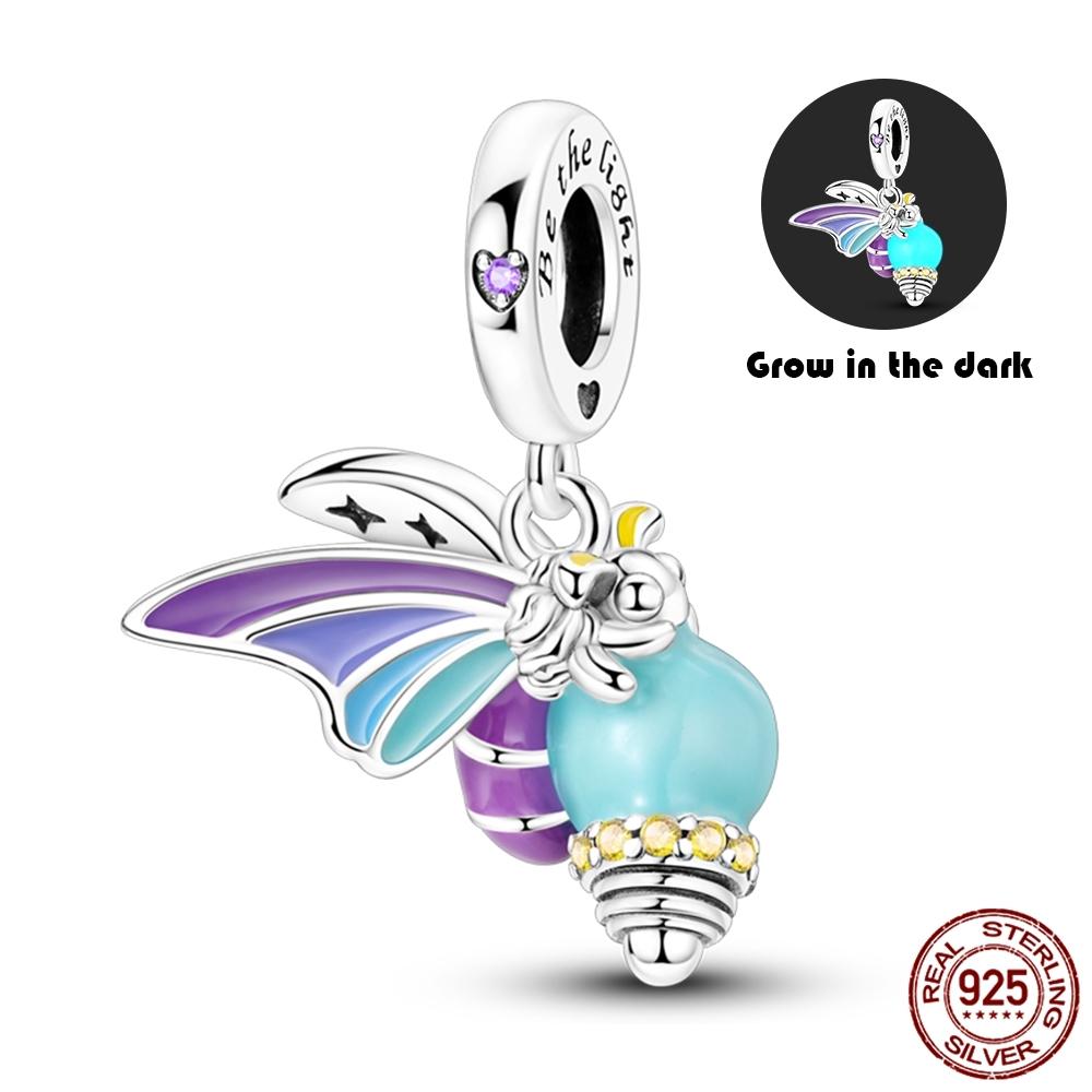 New Incopper Charms Luminous Firefly Stars Charm Fit Originalbracelets Pendants For Women Beads Diy Party Jewelry