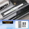 For Geely Zeekr 7X 2024 2025 Car Door Sill Scuff Plate Welcome Pedal Protection Stainless Steel Garnish DoorSill Protective Trim