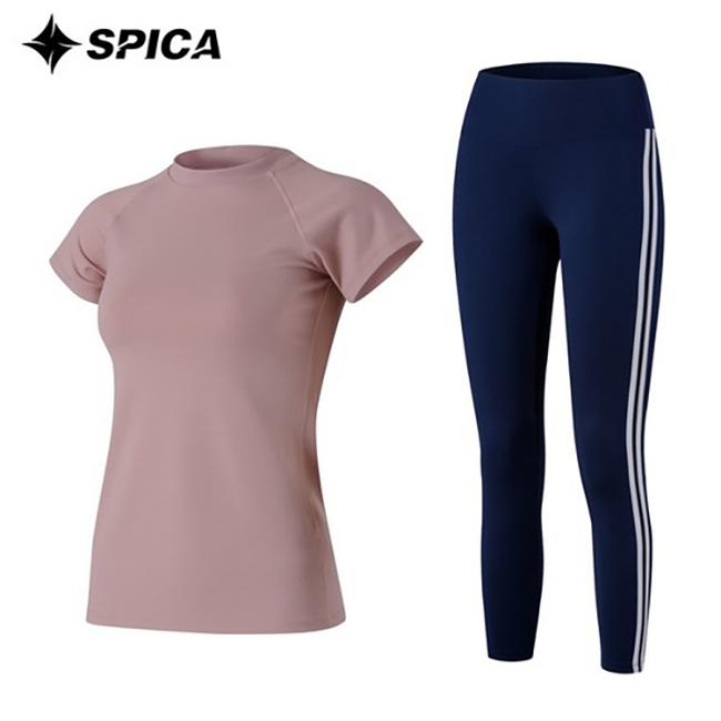 Seupika Yoga Set T-Shirt Leggings Spa522505