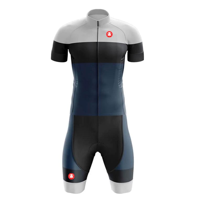 Triathlon Skinsuit Herre Cykeltøj Sommer Åndbar Cykeldragt Sæt 2026