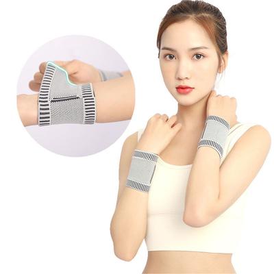 1Pair Graphene Wrist Compression Strap and Wrist Brace Sport Wrist Support for Fitness, Weightlifting,Carpal Tunnel Arthritis