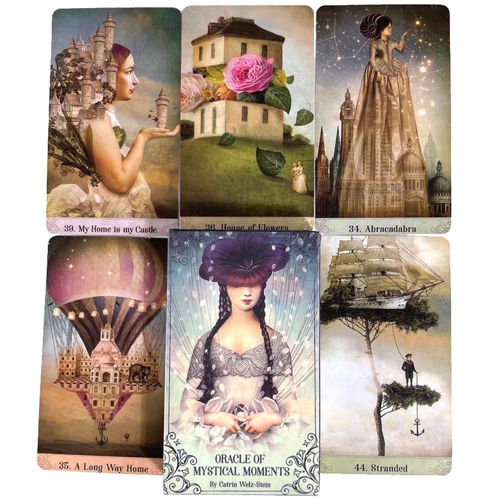 Mystical Moments Oracle Cards Leisure Party Table Game Fortune-telling Prophecy Tarot Deck