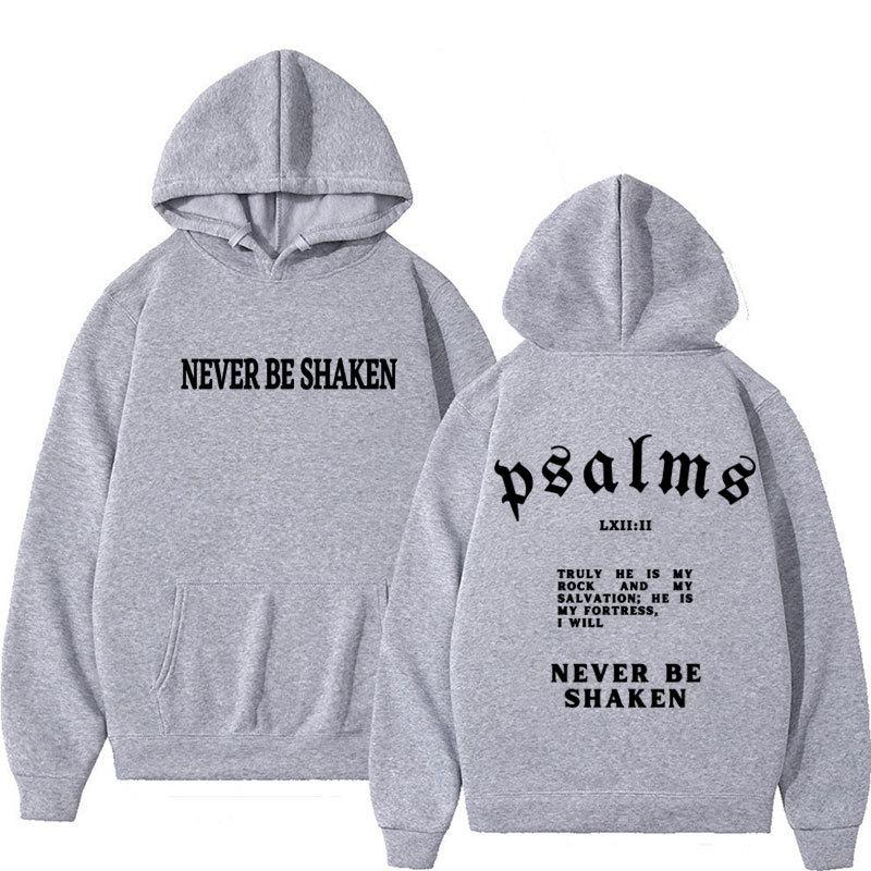 Men'S Aesthetic Christian Setwear Hoodies Bible Verse