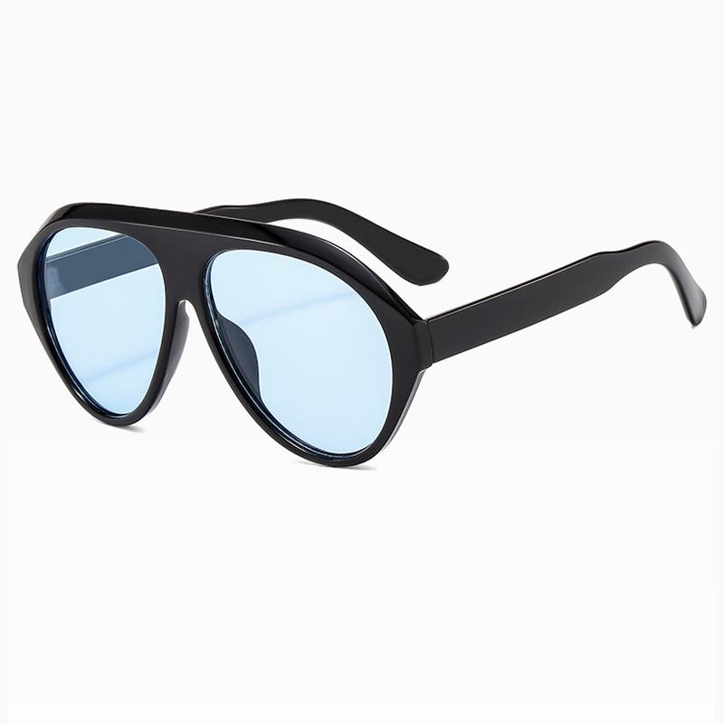 Y2k Sunglasses Female Pilot Style Oversized Fashion Glasses Uv400 For Outdoor Activities