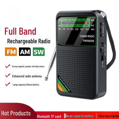 Multifunctional Rechargeable Radio with Auto Search and Large Volume for Seniors