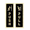 3D Embossed Self-Adhesive Acrylic Door Sign for Offices, Departments, or Toilets