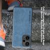 HotFire Phone Case for Xiaomi Redmi Note12 Turbo, Upgraded Skin-Like Leather Matte Lens Full Protection Silicone Cover