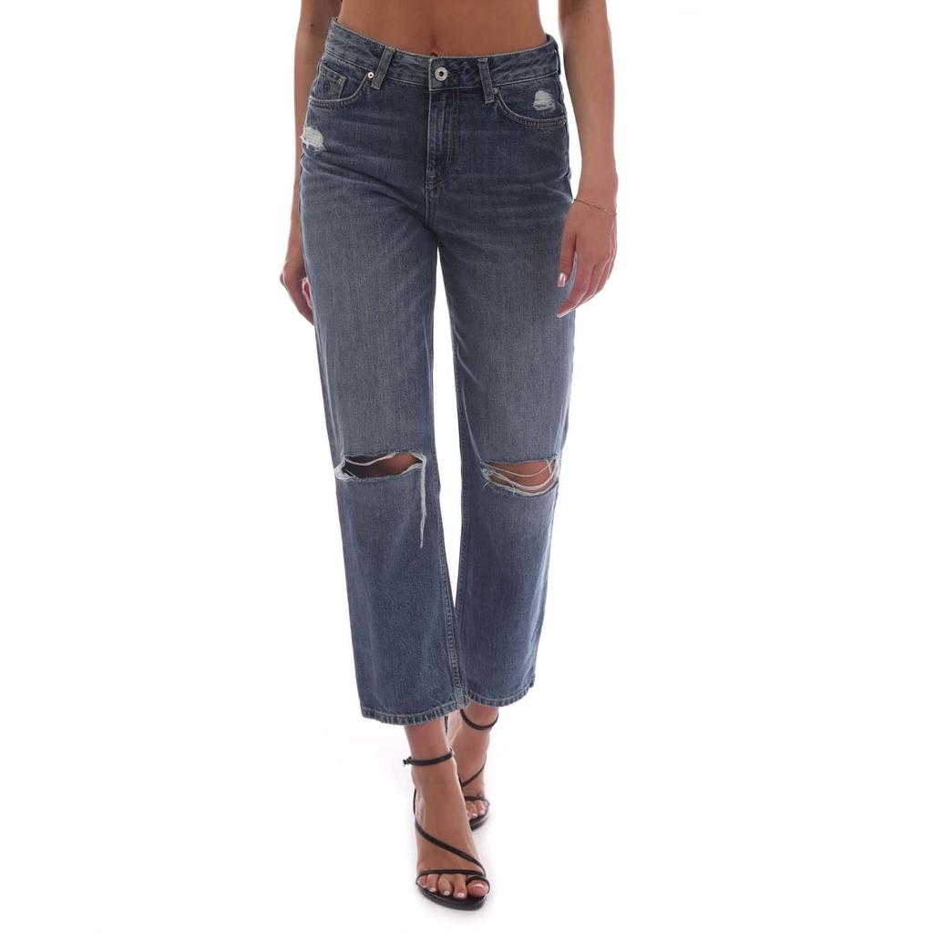 Gant Womens/Ladies Camie Ripped Cropped Relaxed Fit Jeans