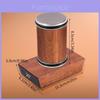 Sandalwood Doublesided Diamond Knife Sharpener With Nonslip Base For Kitchen Use