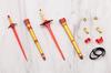 Modeling Support Goods Virtua Style 09 Sword Set A Flame Light Version Non-Scale Plastic Model Kit (Approx. 105mm)