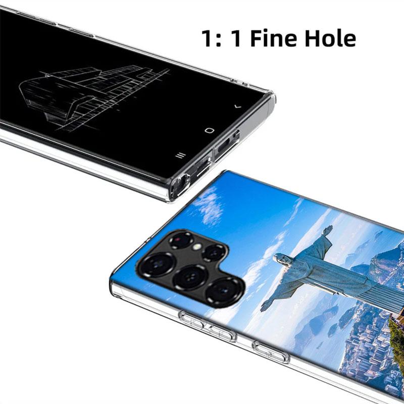 City Brazil Rio de Janeiro Cases Phone Case for Samsung Galaxy S26 Ultra S25 Edge S24 S23 FE S21 Plus S20 S22 S10 Cover TPU Capa