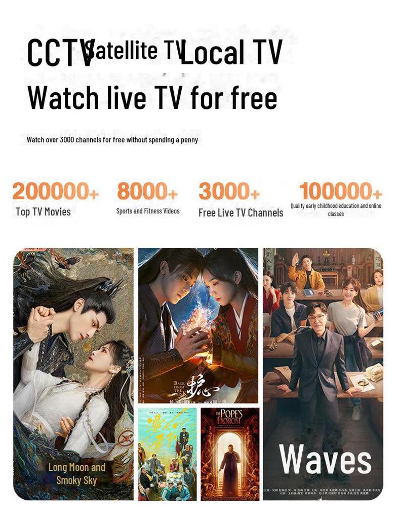 Electric Focus S6: Portable 1080P HD Projector with Smartphone Screen Projection for Home Theater