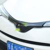 For Toyota CHR C-HR XA10 2018     ABS chrome  Car Front Grill Grille Upper Cover Trim Decorative  accessories