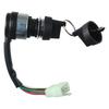 5 Wire Ignition Key Switch,Switch Replacement with Cap Suitable for