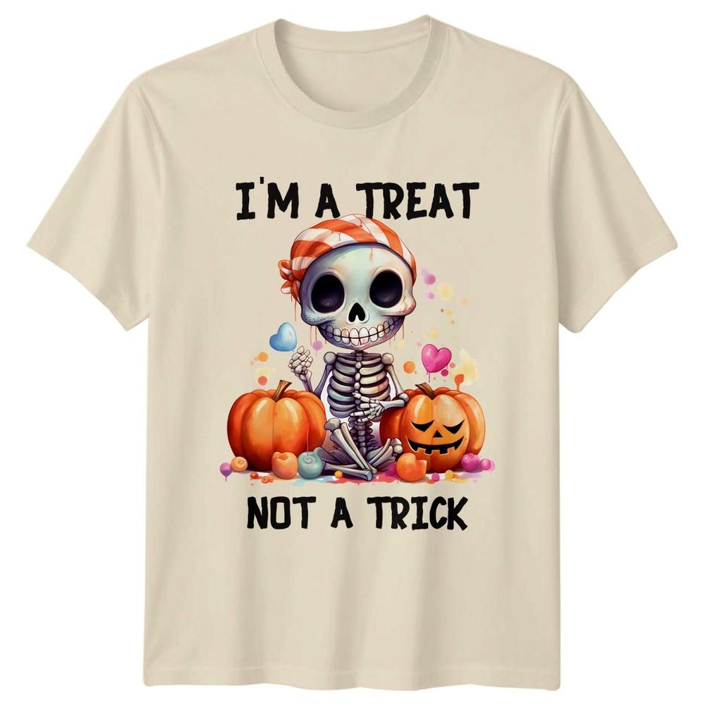 Im A Treat Not A TShirt Cute Skeleton Halloween Halloween Gift For Him And Her