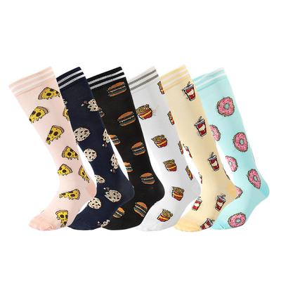 Pressure Socks Burger Outdoor Sports Socks High Tube Socks Compression Socks Stretch Socks Sports Calf Socks