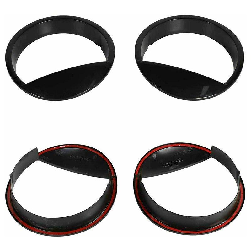 Embellecedor de Cubierta Decorativa de Visera de Faro Delantero para Jeep Wrangler TJ 1997-2007 Estilo Automotriz Accesorios Exteriores