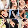 10pcs Lasting Waterproof Butterfly Tattoo Stickers Simulation Rose Sexy Chest Clavicle Sticker