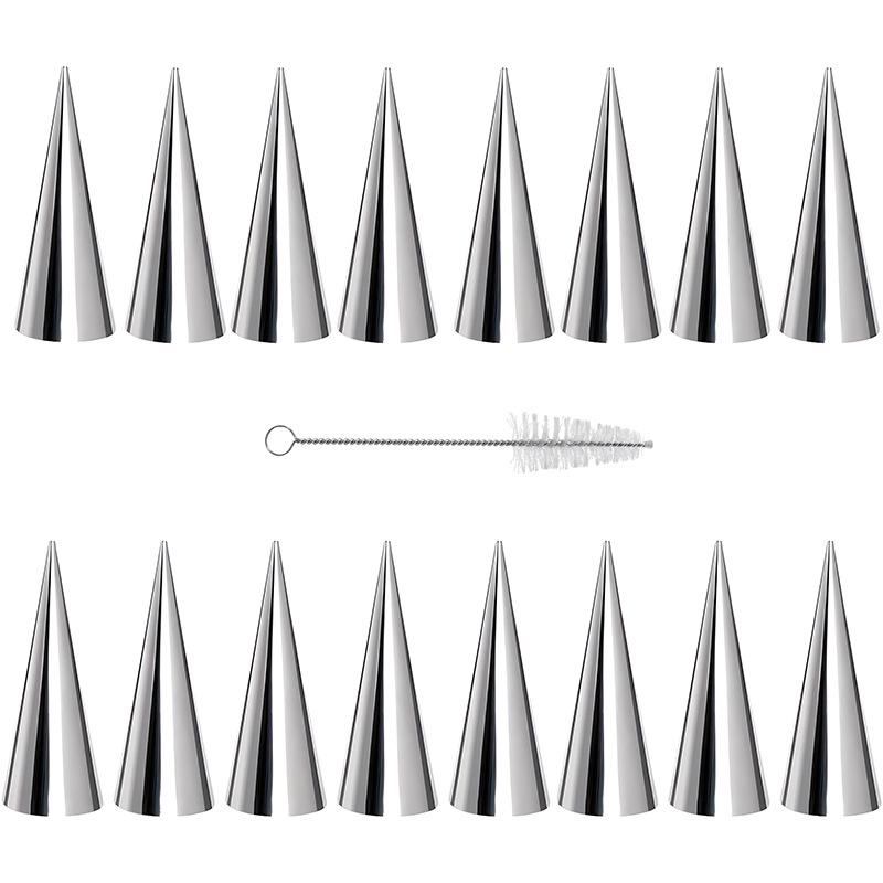 Stainless Steel Spiral Croissant and Pastry Mold Tube