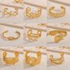 European and American Electroplated Gold Imitation Fritillary Opening Bracelet Temperament Fashion Bracelet Light Luxury High-end Jewelry