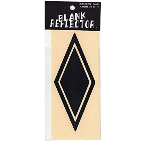 Duke Trade Blank Reflector Sticker (Reflective Sticker) Diamond Shape S Black BRT-SHP-S-007 S чёрный