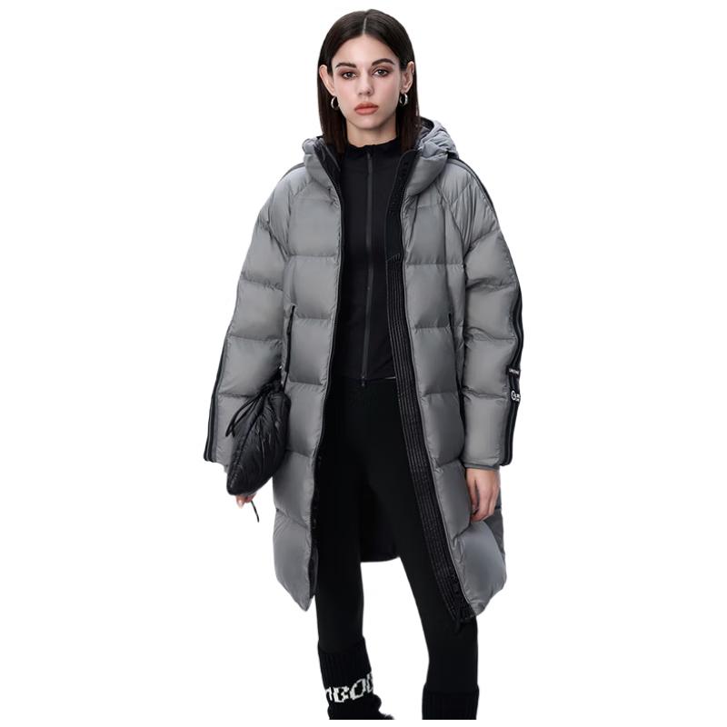 

Jinyujie Women s Mid-length Loose Fit Down Puffer Jacket Y24806251 L