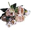 Artificial Silk Flower Peony Fake Flowers Bouquet Bride Wedding Party Home Decor