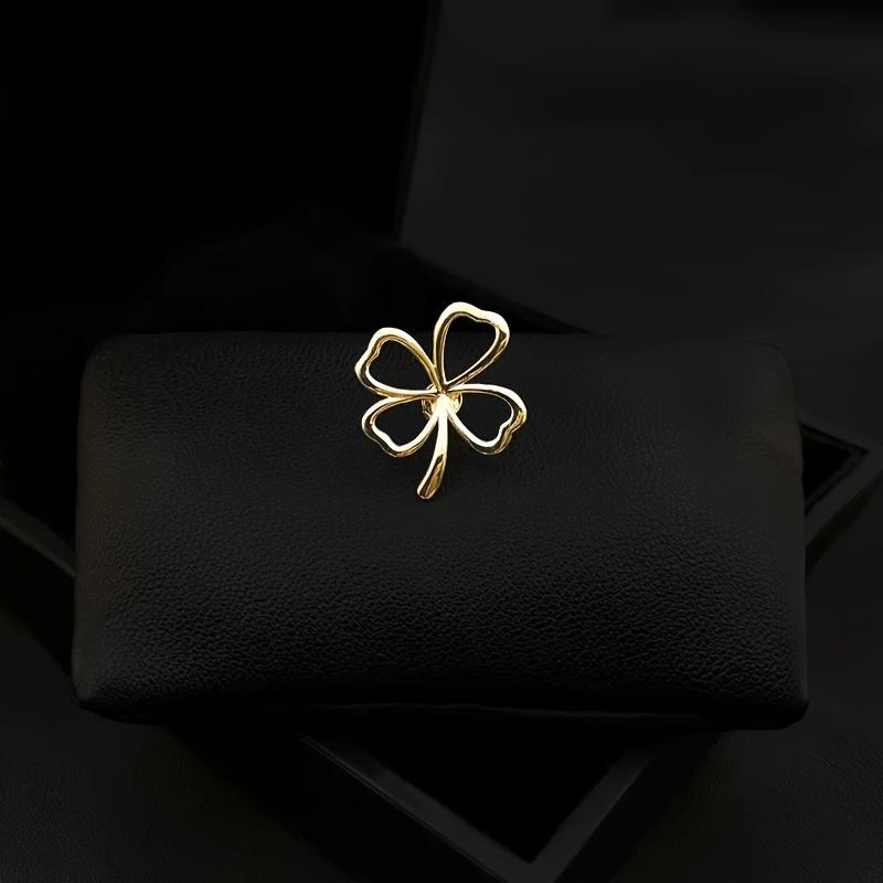 1 stylish alfalfa-shaped brooch, sun buckle, suitable for Valentine s Day, Mother s Day, gift for mom A15-84
