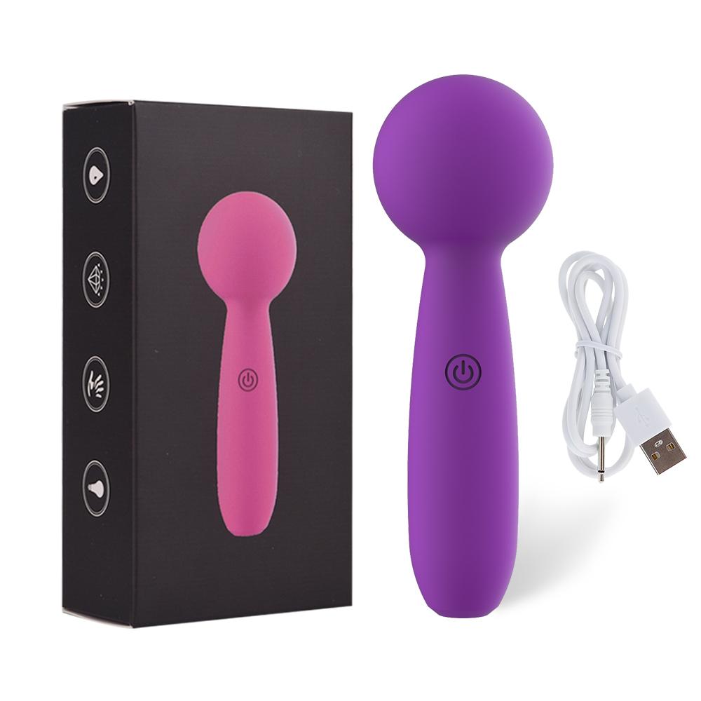 Orgasm AV Stick Vibrators Mini Clitoris Stimulate G-spot Massager Magic Wand Dildo Vibrator Sex Toys for Women Adult Products
