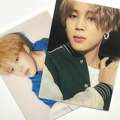 [USED] BTS THE BEST JIMIN Jimin FC Limited Edition Photo Card Trading Card