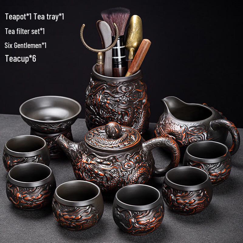 Premium Purple Clay Kung Fu Tea Set