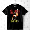 Slash R & FNR T-shirt Homme Guitariste Marchandise de Concert Guns n Roses T-shirt Musical