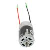 550 Brush Motor 20000 RPM Large Torsion Two Way Bearing Silver 15T Brush Motor for 110 Climbing Car