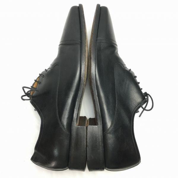 MEZLAN Made In Spain Straight Tip Business Shoes Black Size 7M 25.0 Men's(USED)