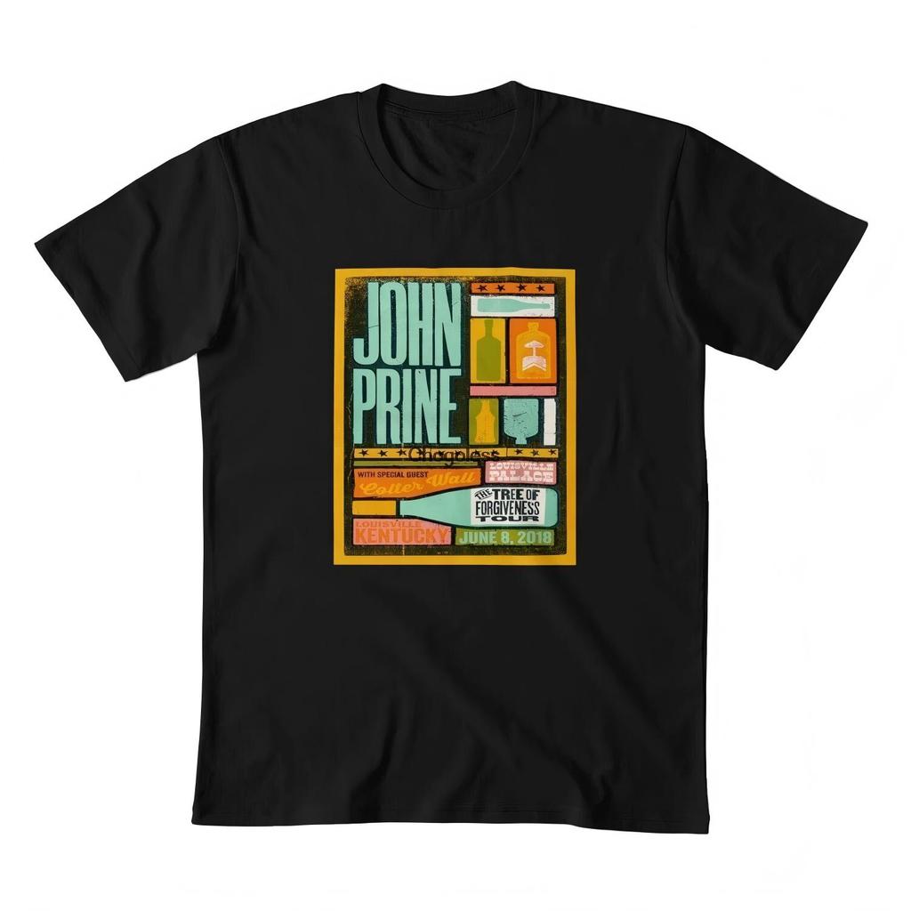 John Prine Tour Poster T-Shirt