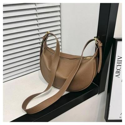 Simple PU Luxury Hobo Shoulder Bags Fashion Versatile Commute Autumn New Style Crossbody Bags